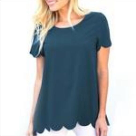 ✨ Chances R Womens Round Neck Short Sleeve✨ - Picture 1 of 5